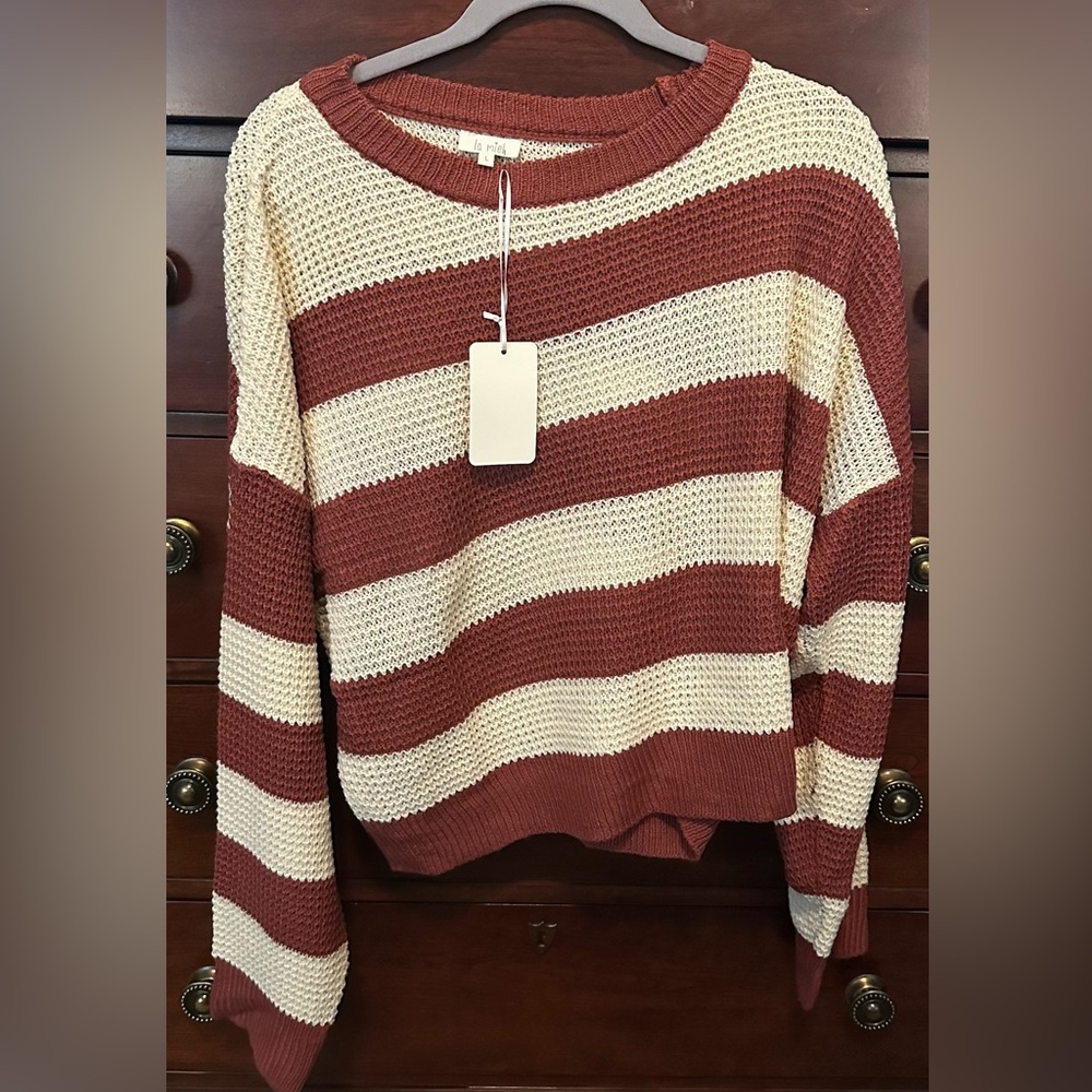 La Miel striped sweater